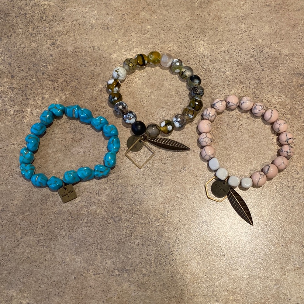 3 Beljoy bracelets